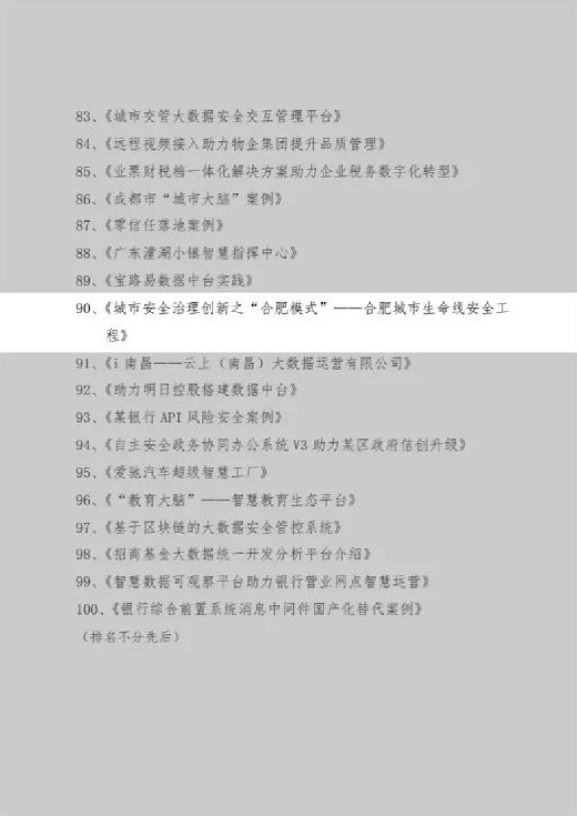 辰安科技入選《2021中國(guó)大數(shù)據(jù)應(yīng)用樣板100例》 辰安科技入選《2021中國(guó)大數(shù)據(jù)應(yīng)用樣板100例》